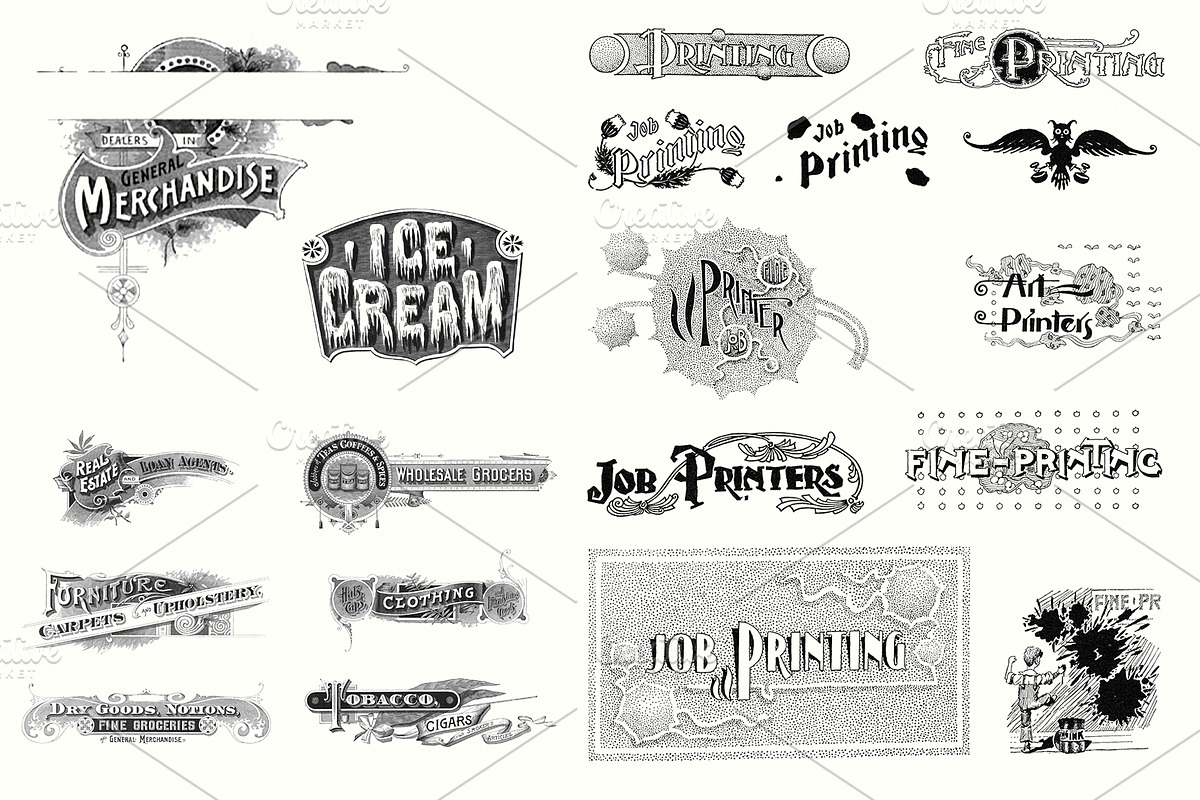 Electrotype Trade Cuts, an Animal Illustration by Blue Line Design (Photo 9 of 16)
