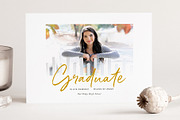 Canva Senior Graduation Photo Card, a Card Template by By Stephanie Design (Thumbnail 1 of 7)