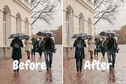 20 Realistic Rain Overlays, a Texture Graphic by youtoview (Thumbnail 8 of 9)