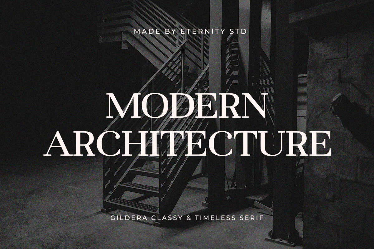 ET Gildera - Classy & Timeless Serif, a Serif Font by Eternity Studio (Photo 8 of 10)