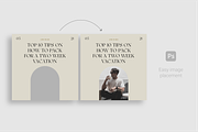 Paris - 35 Instagram Feed Posts, a Social Media Template by TheFisherCreative (Thumbnail 6 of 12)
