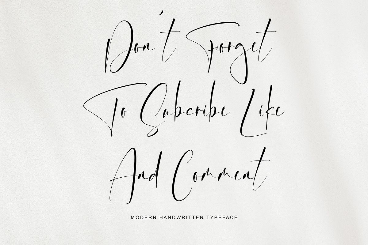 Algoriton, a Script Font by pineungtype (Photo 10 of 10)