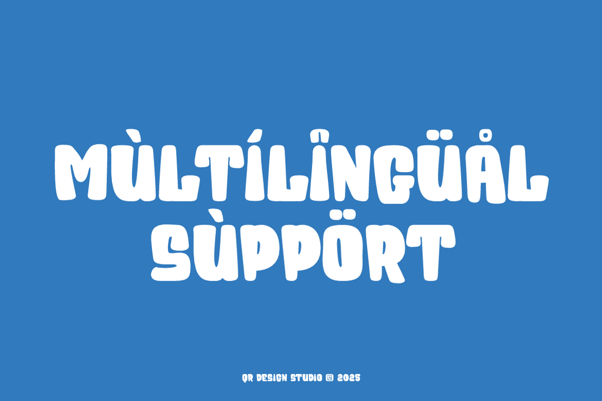 Growed - Playful Rounded Font, a Sans Serif Font by QR Design Studio (Photo 3 of 9)