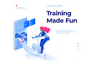 Isometric illustration kit - People, a Templates & Theme by Formfrom (Thumbnail 10 of 34)