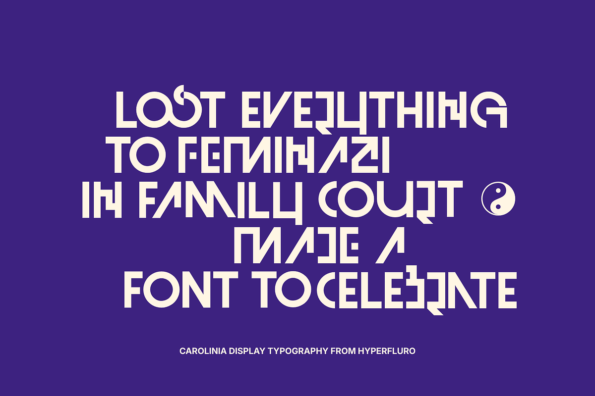 CAROLINIA MODERN BRANDING FONT 2026, a Sans Serif Font by HyperFluro (Photo 8 of 8)