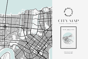 City Map Art Bundle