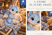 Cute Dragon Adventures, a Background Graphic by MarisoArt (Thumbnail 6 of 10)