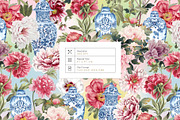 Jardiniere, Exquisite Print Design!, a Pattern Graphic by Pink Linen (Thumbnail 3 of 11)