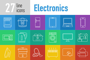 Electronics Line Icons