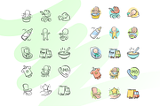 Baby Store Icons, an Outline Icon by Kalash (Thumbnail 2 of 7)