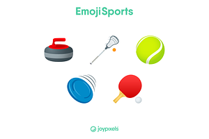 Emoji Sports Icons By JoyPixels