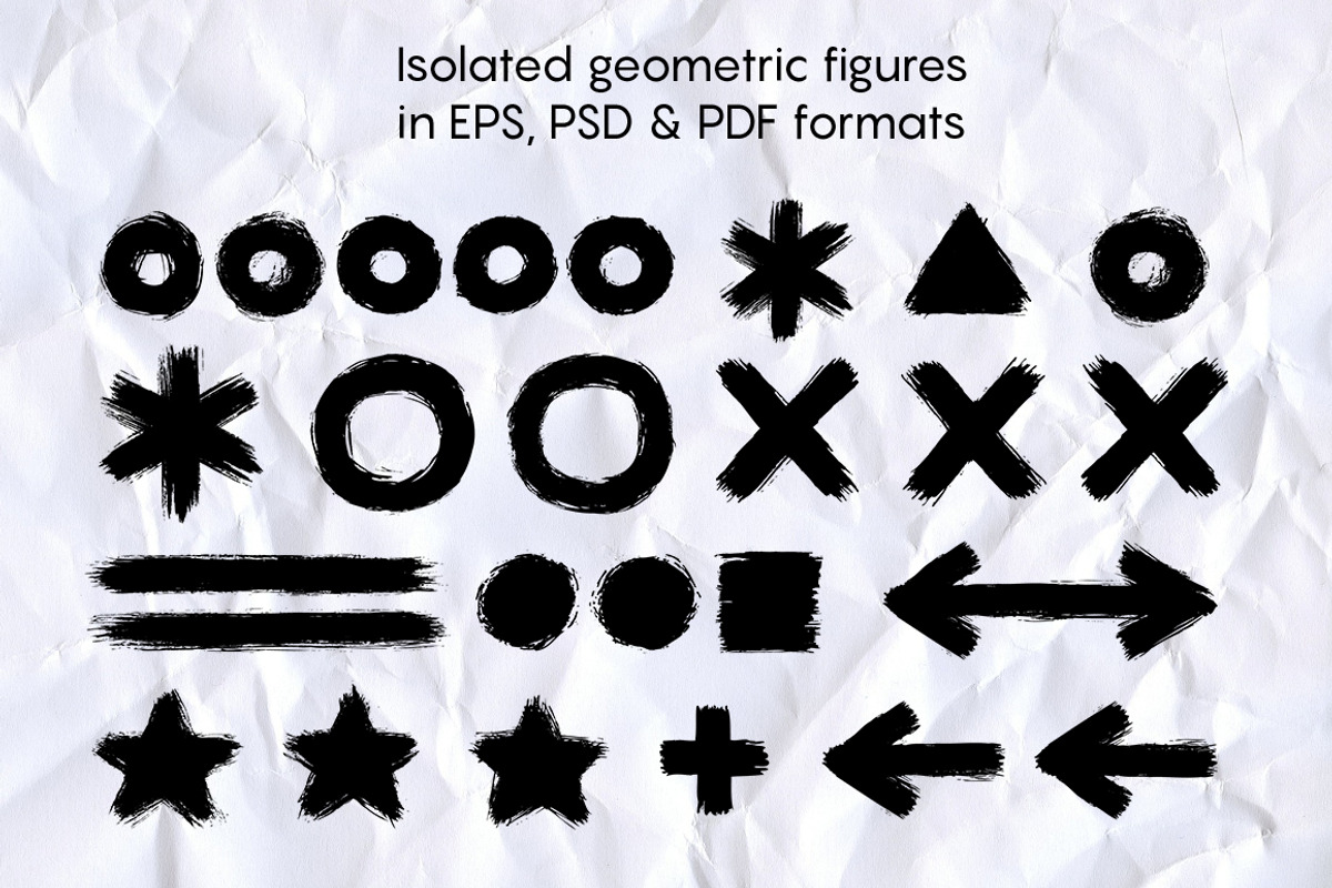 Geometric patterns bundle, a Pattern Graphic by Anastasia Koba (Photo 16 of 16)