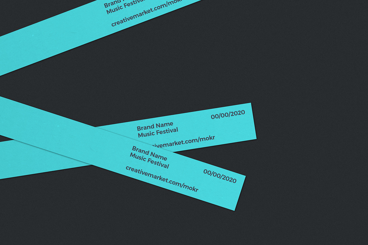 Wristband Mockup, a Product Mockup by Mokr (Photo 4 of 5)