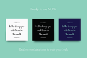 Eco Quotes - 61 Quotes Pack, a Social Media Template by Delightful Design (Thumbnail 2 of 8)