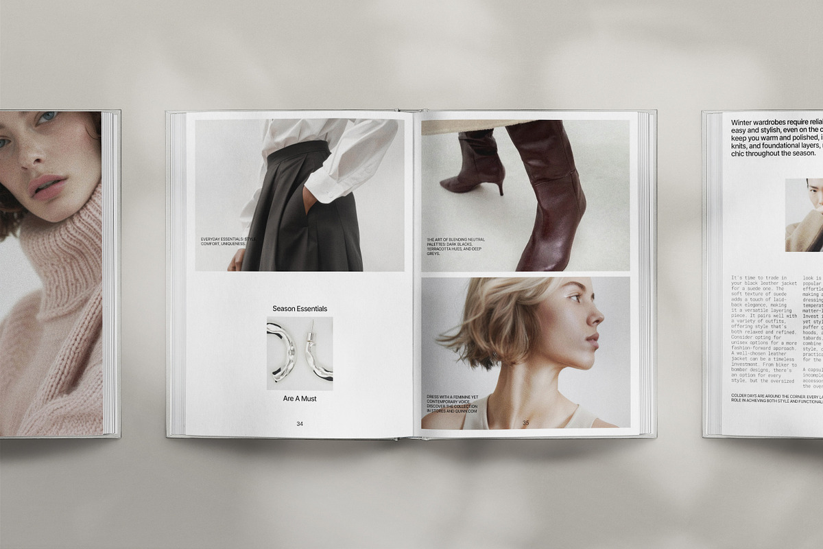 QUINN / Portfolio Magazine Template, a Brochure Template by Studio Dara (Photo 13 of 18)