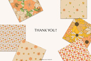 Summer flowers vector patterns, a Pattern Graphic by Katerina.Sea.Design (Thumbnail 10 of 10)