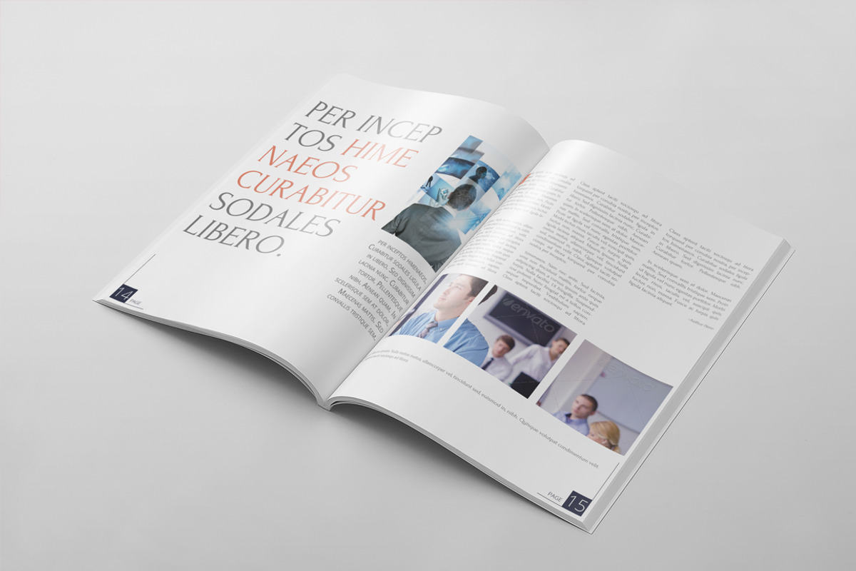 Magazine Template 25, a Magazine Template by pmvch (Photo 4 of 10)