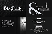 90% OFF! Modern Serif Font Bundle, a Serif Font by Denustudios (Thumbnail 4 of 16)