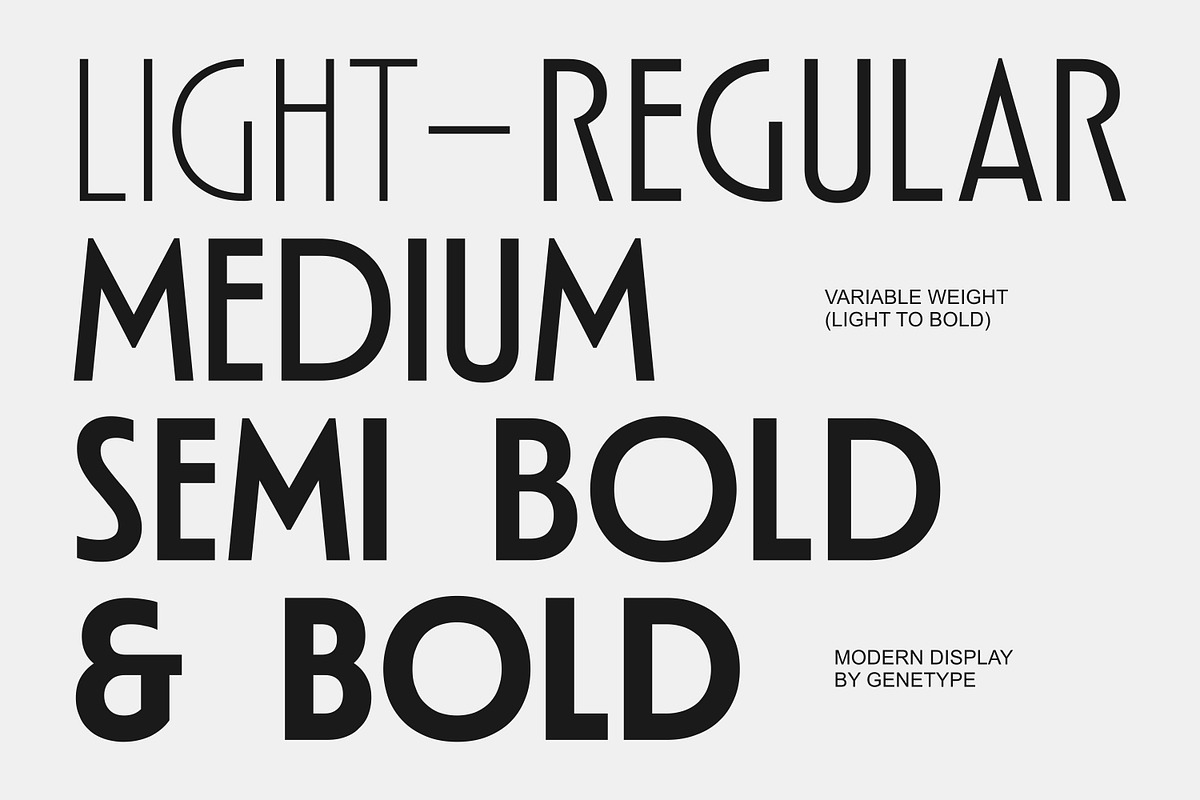 Crostan Display Font, a Sans Serif Font by Genetype (Photo 2 of 11)