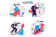 Flat Design Concept Illustrations, a Finance Illustration by alexdndz (Thumbnail 29 of 42)