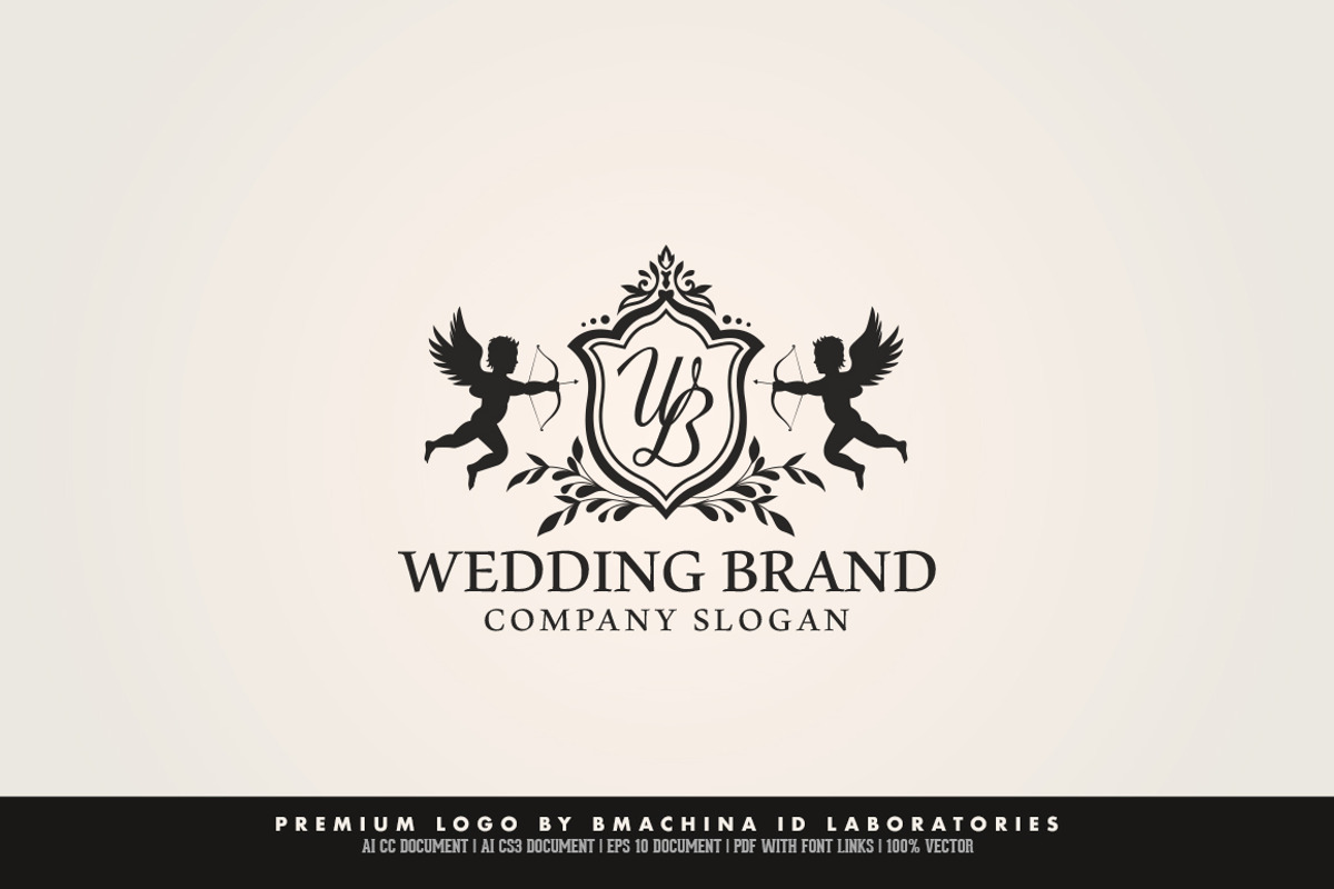 The Wedding Brand Logo, a Branding & Logo Template by BMACHINA Labs. (Photo 2 of 5)