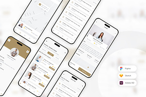 Find Lawyer Mobile App UI Kit