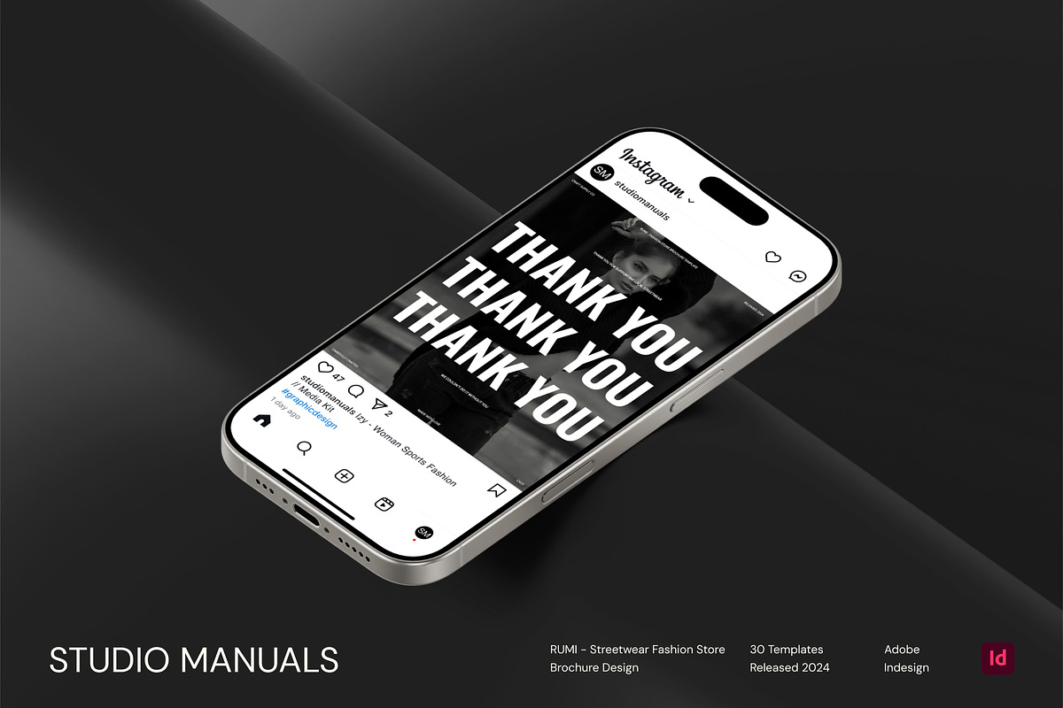 RUMI - Streetwear Fashion Store, a Social Media Template by Studio Manuals (Photo 7 of 8)