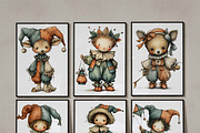 Circus Friends Storybook Clipart Art, an Illustration by one-touch (Thumbnail 4 of 16)