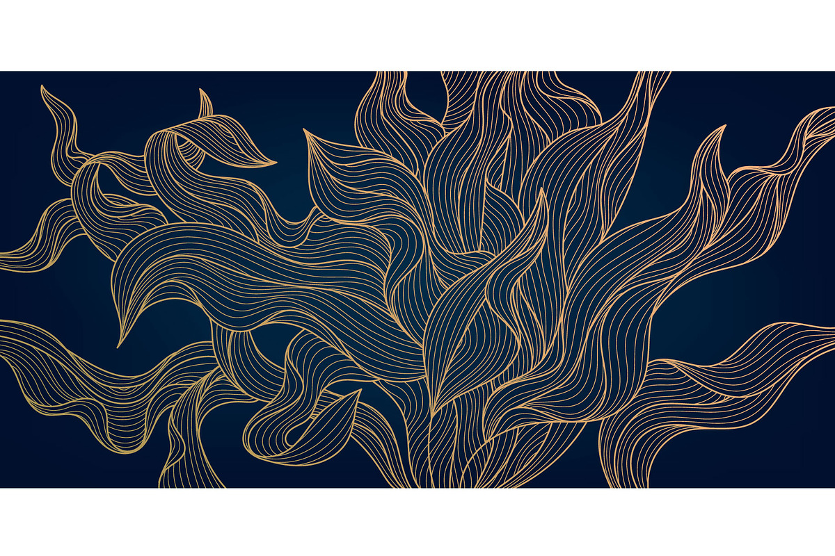 Luxury Floral Illustrations Set, a Decorative Illustration by Marylia (Photo 7 of 11)
