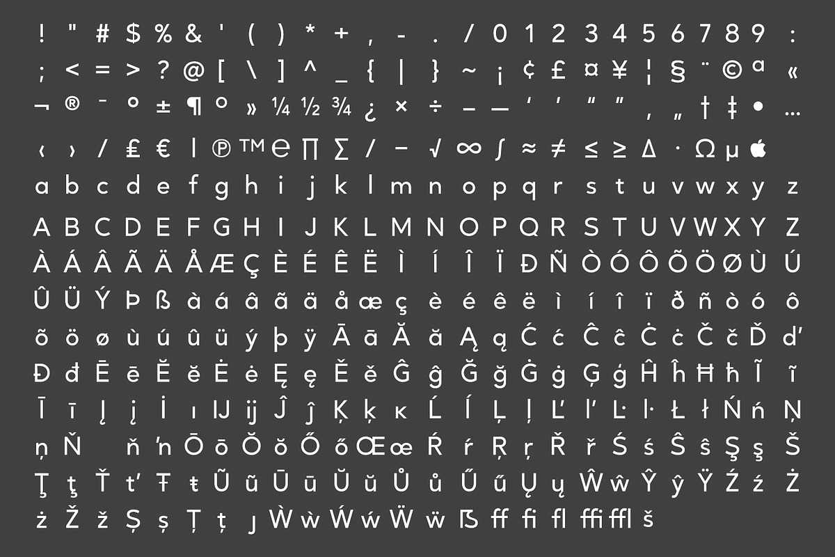 Wolfin - Modern Geometric Sans Serif, a Sans Serif Font by Ridha-38.lineart (Photo 9 of 10)