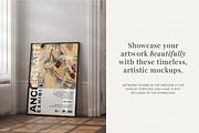 Black Elegant Frame Mockup, a Mockup by Paper Flowers Studio (Thumbnail 4 of 5)