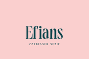Efians – A Timeless Serif, a Serif Font by Creative Foundry (Thumbnail 1 of 8)