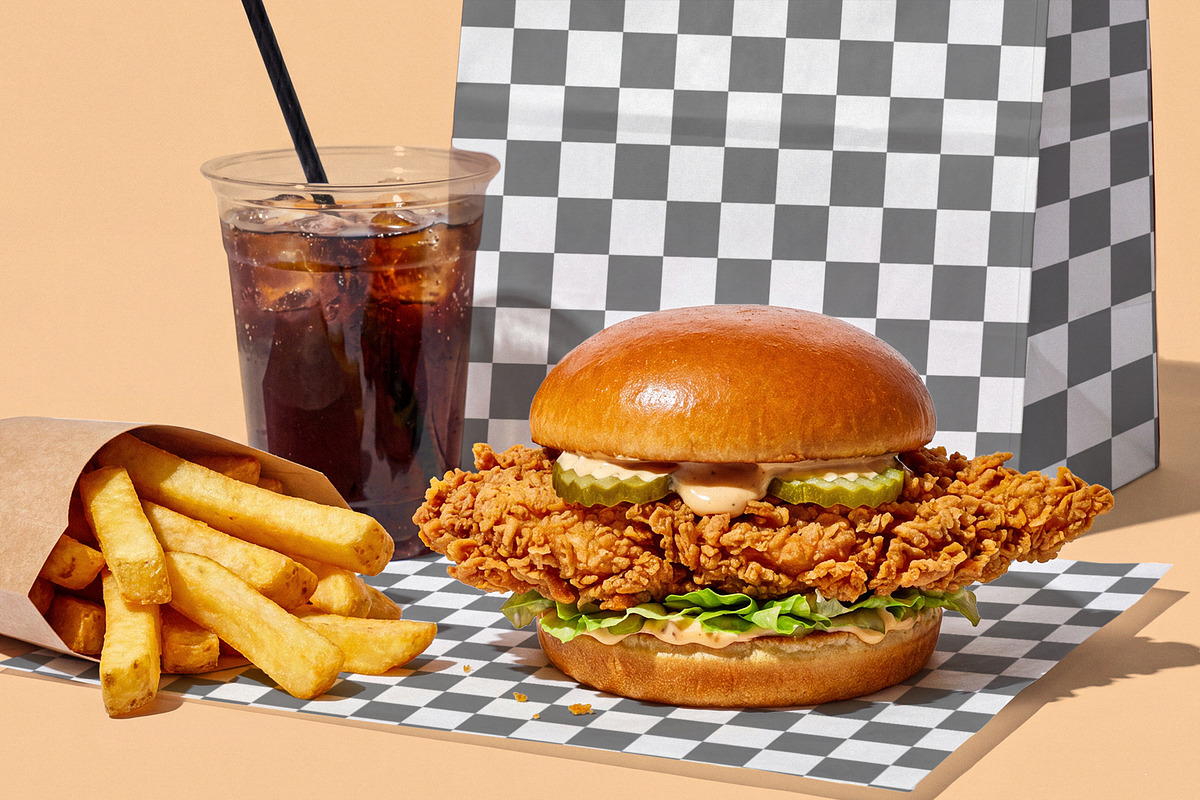 Fast Food Packaging Mockup, a Packaging Mockup by Designer Dude (Photo 2 of 2)