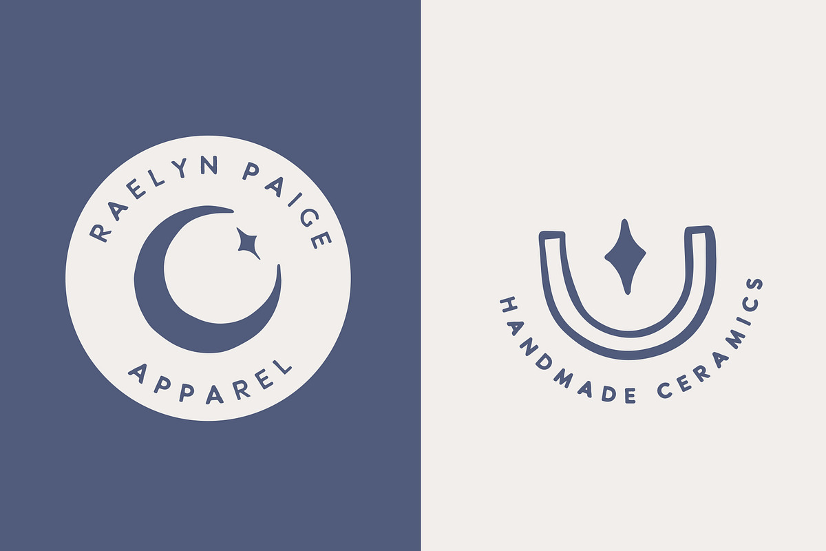 200+ Abstract Boho Logo Graphics, an Object Graphic by Sydney Paige (Photo 3 of 16)