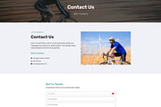 Cycling Elementor Template, a WordPress Template by HasnainDEV (Thumbnail 5 of 5)