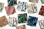 Fleur de Jardin Floral Patterns set, a Pattern Graphic by Elena Dorosh (Thumbnail 7 of 13)