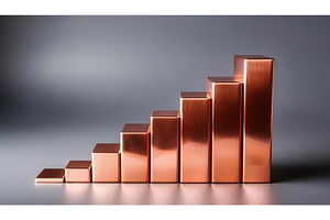 A minimalist arrangement of copper, a Business Photo by Igor Tichonow