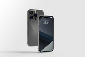 iPhone 15 Pro Mockup