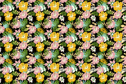 pack of 6 digital flolar pattern, a Pattern Graphic by Pattern Treasures (Thumbnail 3 of 7)