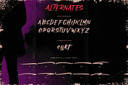 Mistery Zero Typeface, a Script Font by alit design (Thumbnail 7 of 15)