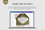 Birthday Party Website Invitation, an App Template by Creative Lovers (Thumbnail 2 of 7)