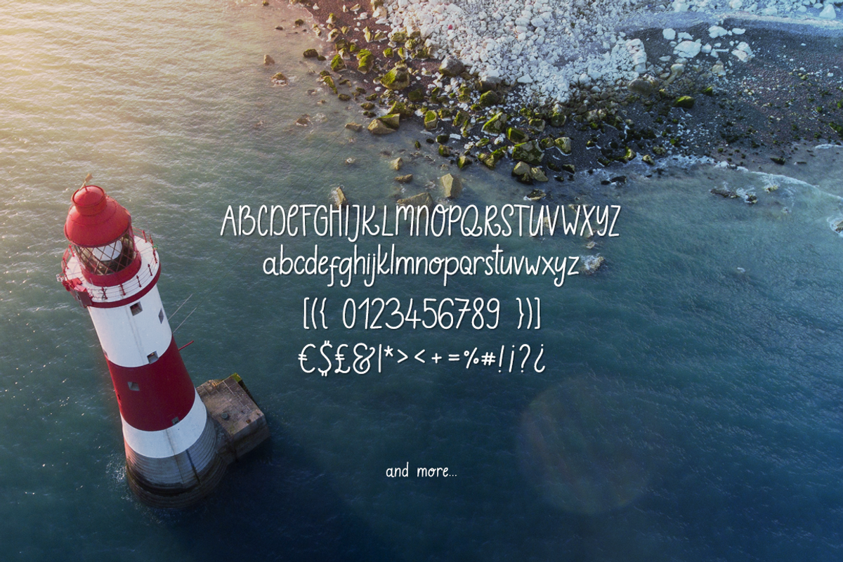 Capris - Fresh Summer Font preview 2