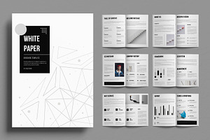 White Paper Template, a Brochure Template by ContestDesign
