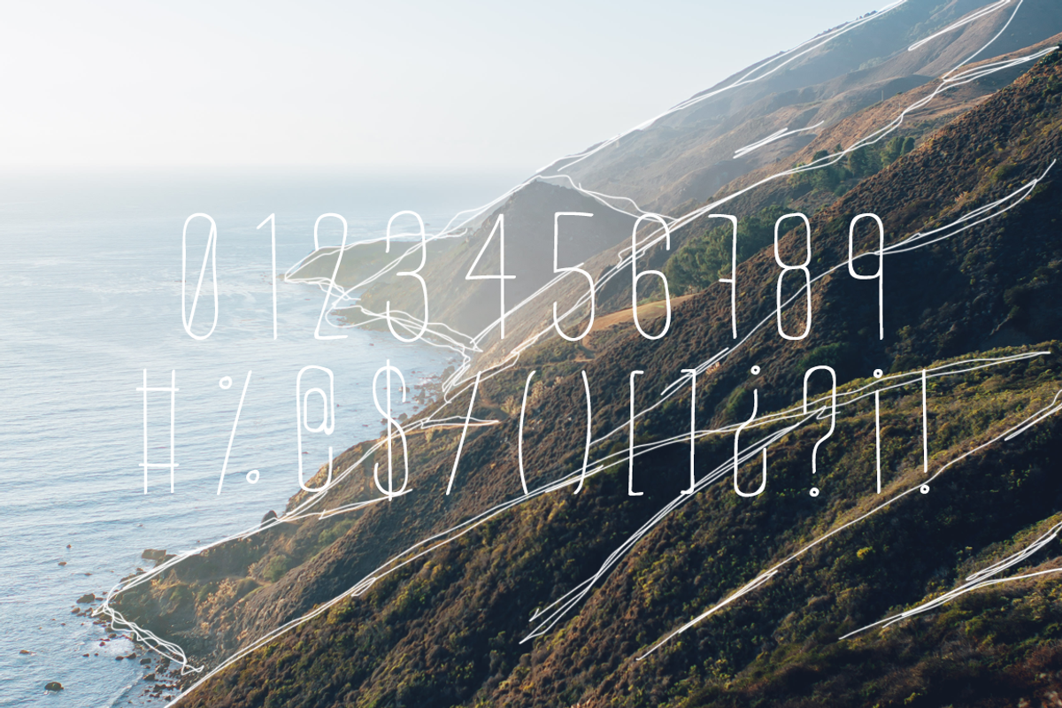 Big Sur — Light Font preview 3