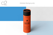 Slim Paper Tube Packaging Mockup Set, a Packaging Mockup by Sheikhadesign (Thumbnail 3 of 11)