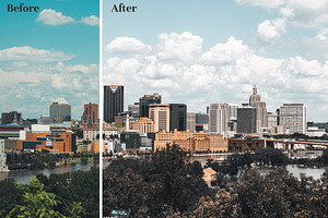 City Desaturated - Lightroom Presets