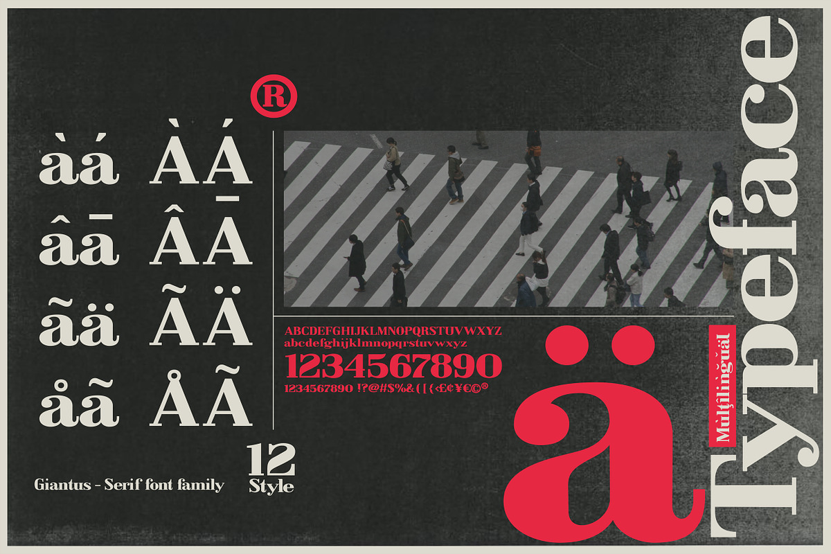 Giantus - Serif font family, a Serif Font by Artistic & Unique (Photo 9 of 13)