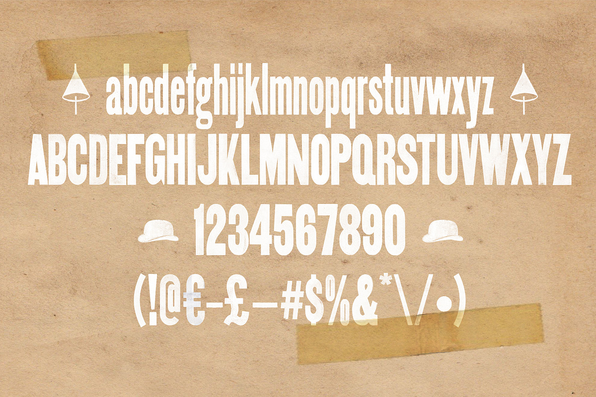 Zzzang! - Futurist wood type, a Sans Serif Font by Drawwwn (Photo 4 of 11)