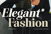 The Musa Editorial | 18 Font Files, a Serif Font by Romiecreative (Thumbnail 2 of 12)