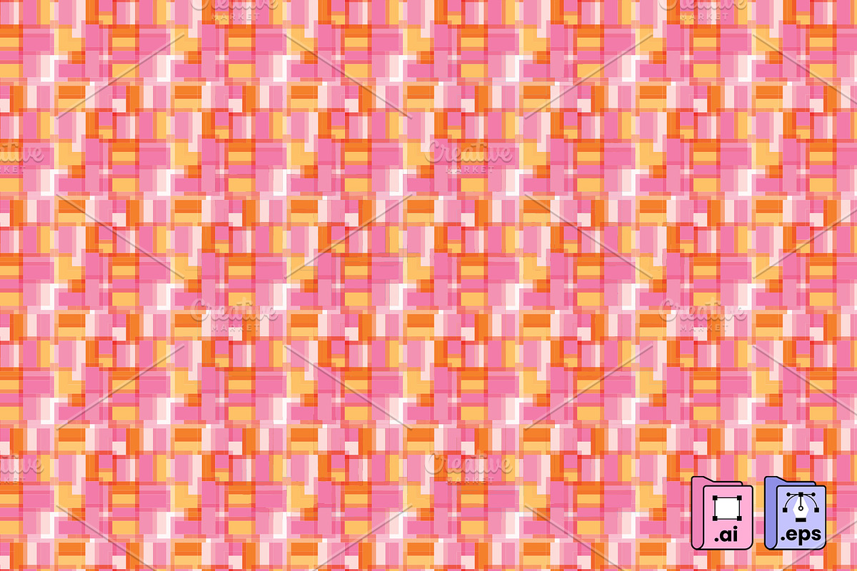 Hand Drawn Color Block Pattern, a Pattern Graphic by MISS CHATZ (Photo 2 of 3)